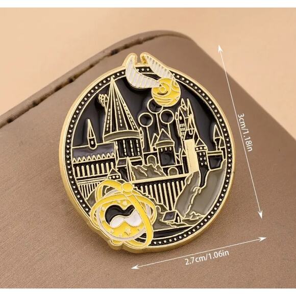 Harry Potter Hogwarts Campus Enamel Pins 399-2 - Picture 3 of 3